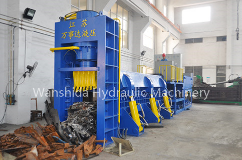 WSD series of hydraulic steel scrap shearer