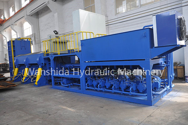 WSD series of hydraulic steel scrap shearer